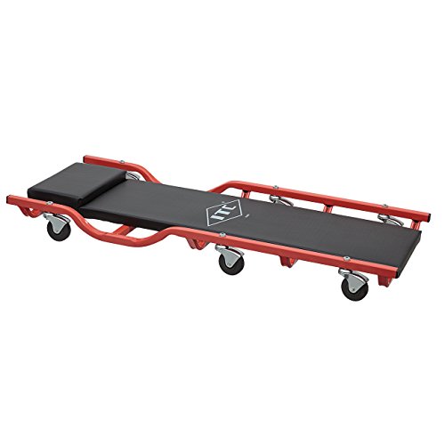 ITC Professional 40" Metal Frame 6 Wheel Automotive Creeper, Drop Shoulder Garage Equipment, 24861 - Other - Proindustrialequipment