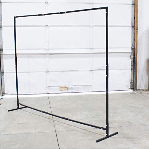 Sellstrom S97471 Welding Curtain Frame - 7/8" Round Steel Tube, 6'x6'x7/8" - Grey - Welding Blanket - Proindustrialequipment