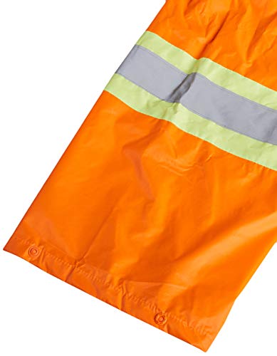 Pioneer V1080150-4XL Waterproof Lightweight Jacket and Pants Combo, Rainsuit, Orange, 4XL - Clothing - Proindustrialequipment