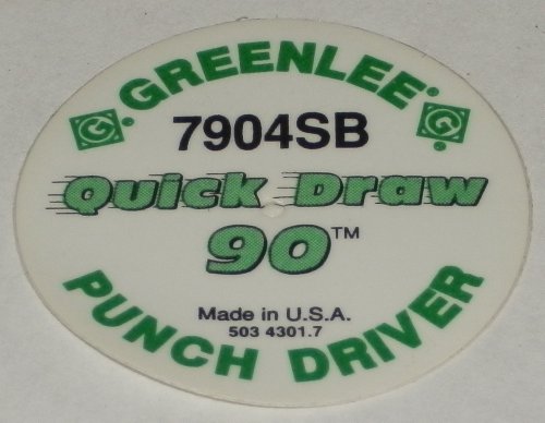 Greenlee - Decal, Ident-(7904Sb Rplcmnt, Hole Making (34301) - Greenlee - Proindustrialequipment