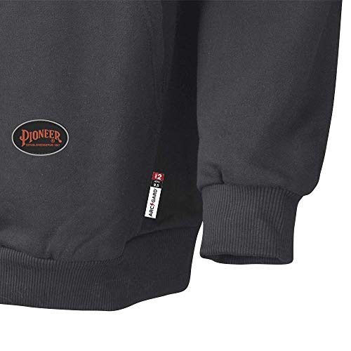 Pioneer V2570170-3XL Flame Resistant Heavyweight Safety Hoodie, Pullover, Black, 3XL - Clothing - Proindustrialequipment