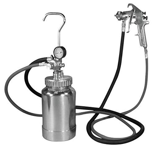 Astro Pneumatic 2PG8S 2 Quart Pressure Pot with Silver Gun and Hose - Proindustrialequipment