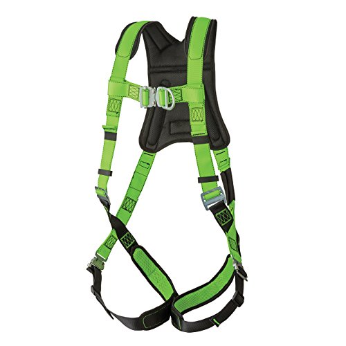 PeakWorks 2 D-Ring PeakPro Fall Protection Full Body Safety Harness, CSA & ANSI Certified, Class AL - Ladder, V8006120 - Fall Protection - Proindustrialequipment