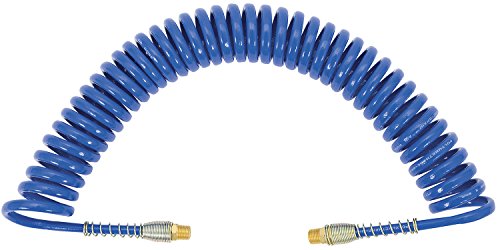 JET 408123 - 1/4" x 25' Recoil Air Hose with Swivel Male Fittings and Protective Spring - Jet - Proindustrialequipment