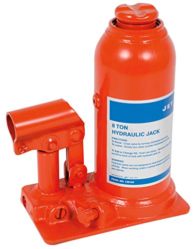 JET 140104 - 8 Ton Hydraulic Bottle Jack-Super Heavy Duty - Proindustrialequipment