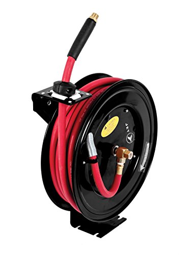 Jet 391728-3/8" X 50-Feet Retractable Air Hose Reel - Jet - Proindustrialequipment