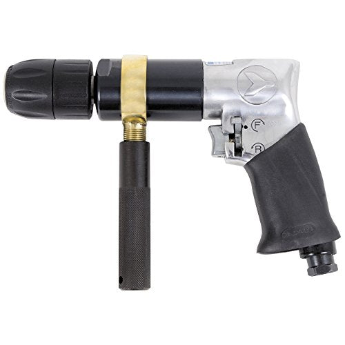 JET 404424 - 1/2" Reversible Pistol Grip Air Drill - Keyless Chuck - Heavy Duty - Jet - Proindustrialequipment