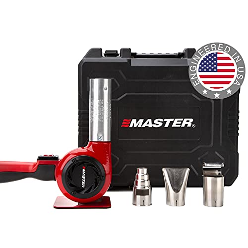 Master Appliance HG-501D-00-K Industrial Heat Gun Kit, Quick Change Plug-In Heating Element, 1200F, 120V, 1740W, 14.5 Amps, Assembled In USA