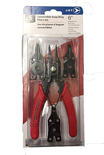 Jet 730352-5-Piece Convertible Snap Ring Pliers Set - Pliers and Wire Strippers - Proindustrialequipment