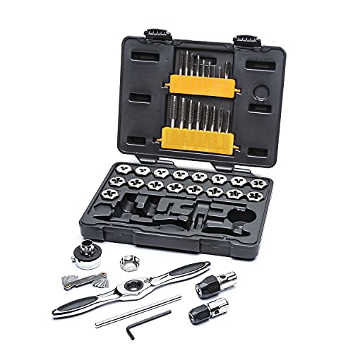 GEARWRENCH 42 Piece Ratcheting Tap & Die Set, Metric - 3886