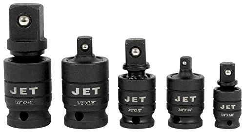 Jet 610902 5-Piece Impact Locking Pin Free U-Joint Set - Proindustrialequipment