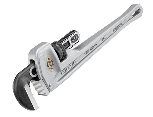 Ridgid Tools 31100 18-Inch Aluminum Pipe Wrench - Threading and Pipe Preparation - Proindustrialequipment