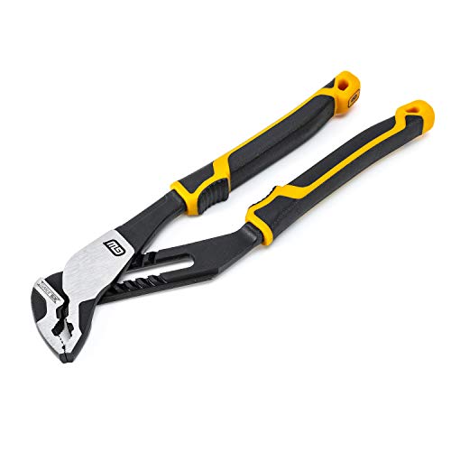 GEARWRENCH Pince à rainure et languette bi-matière Pitbull K9 de 8 po à mâchoire en V - 82168C