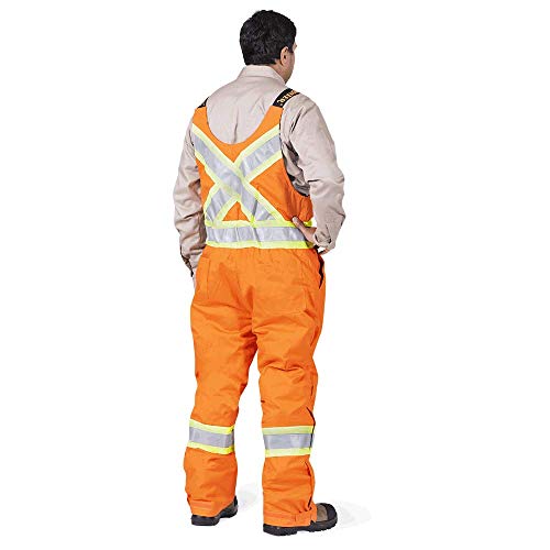 Pioneer ARC 4 FR CSA Insulated Overall Bib Work Pants,7 Pockets, Reflective Stripe, RoyalBlue, 5XL, V2560311-5XL - Clothing - Proindustrialequipment