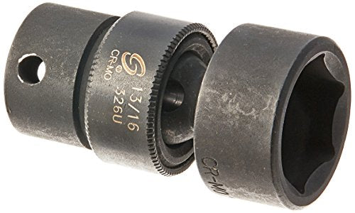 Sunex 326u Dado de impacto universal de 13/16 pulgadas con accionamiento de 3/8 pulgadas