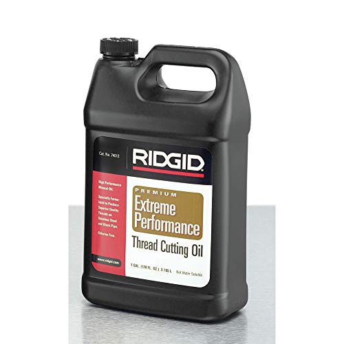 Ridgid 74012 Extreme Performance Threading Oil, 1-Gallon - Oils - Proindustrialequipment