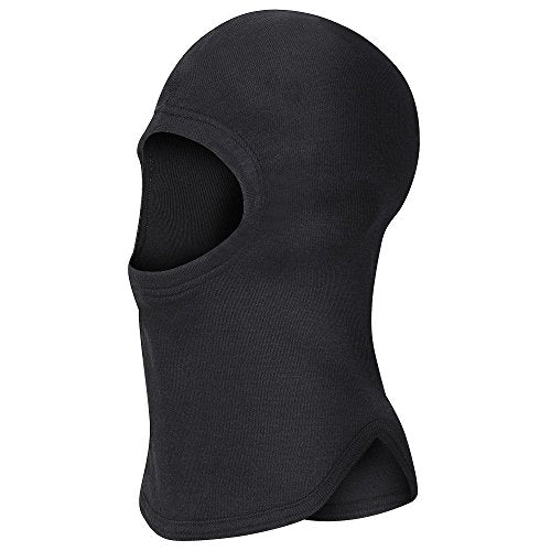 Pioneer V4530270-O/S 1-Hole Double Layer Balaclava, Windguard Black, Fit All - Clothing - Proindustrialequipment