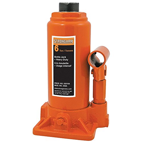 Strongarm Professional Heavy-Duty 6 Ton Hydraulic Standard Bottle Jack - Car, Fleet, Industrial, 30104 - Proindustrialequipment