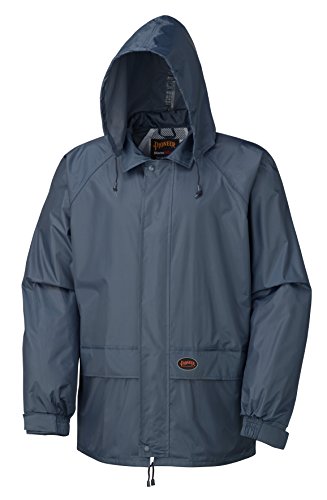 Pioneer V3040180-M Sealed Seams Waterproof Jacket and Pants Combo, Navy, M - Clothing - Proindustrialequipment