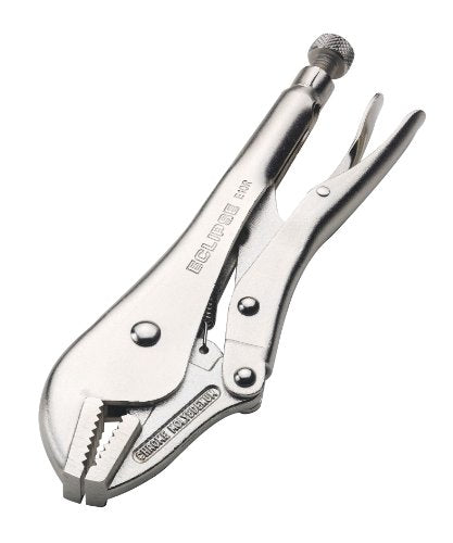 Eclipse E10R Straight Jaw Locking Pliers, Chrome Molybdenum Steel, 10" Size, 1-3/4" Jaw Capacity