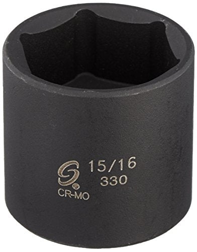 Unidad de vaso de impacto Sunex 330 de 3/8 pulgadas por 15/16 pulgadas