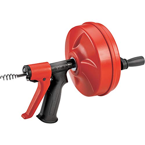 Ridgid 57043 Drain Cleaner, Power Spin+ / Red - Plumbing Tools - Proindustrialequipment