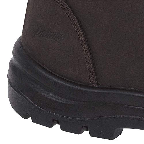 Pioneer V4610330-8 8-inch Steel Toe, Bumper Cap Leather Work Boot, CSA Class 1, Brown, 8 - Foot Protection - Proindustrialequipment