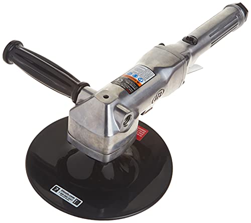 Ingersoll Rand 313A 7 Orbital Angle Pneumatic Sander, Heavy Duty Motor, Lightweight at 4.2 lbs, Adjustable Speed Up to 5,000 RPM, Ball Bearing Construction