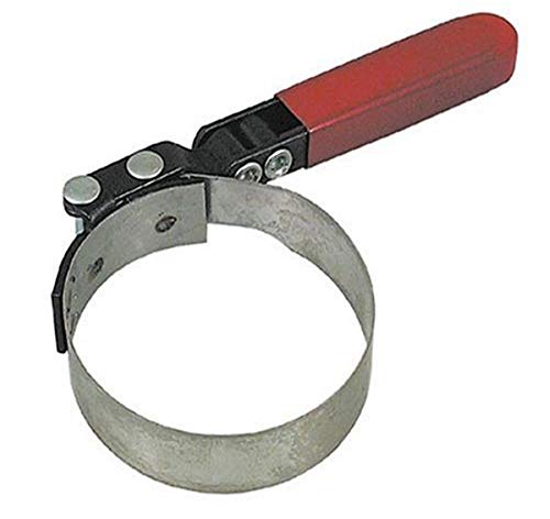 Lisle 53500 Clé à filtre, rouge