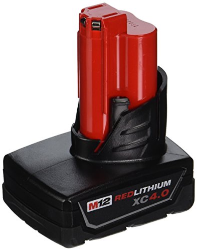 Milwaukee 48-11-2440 M12 REDLITHIUM XC 4.0 Paquete de baterías de capacidad extendida