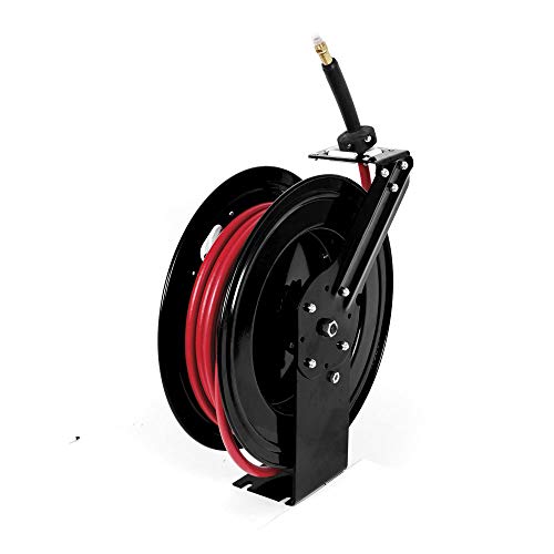 Jet 391723-1/2" X 50-Feet Retractable Air Hose Reel - Jet - Proindustrialequipment