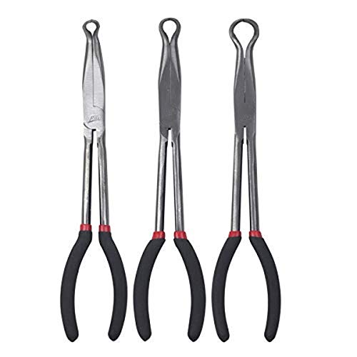 ATD Tools (813) 11'' 3-Piece Ring Nose Pliers Set - Proindustrialequipment