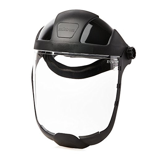 Sellstrom S32210 Clear Anti-Fog Polycarbonate Faceshield with Extended Chin and Side Guard, Universal - Eye Protection - Proindustrialequipment