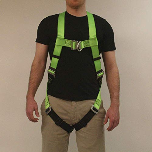 PeakWorks 2 D-Ring Contractor Series Fall Protection Full Body Safety Harness, CSA & ANSI Certified, Class AL - Ladder, V8002020 - Fall Protection - Proindustrialequipment