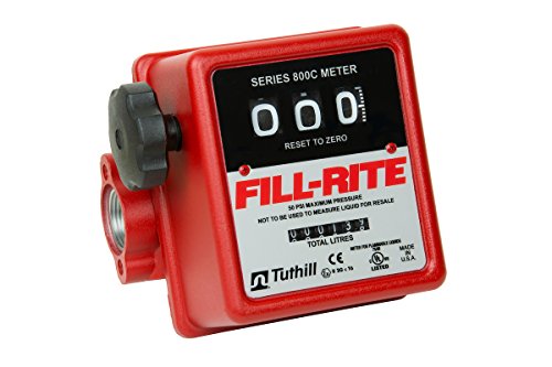 Fill-Rite 807CL1 1" Meter / 19-76 LPM, NPT