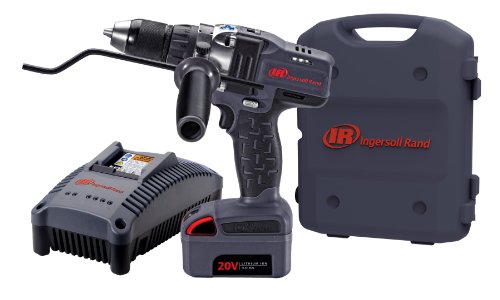 Ingersoll Rand D5140-K1 1/2-Inch Cordless Drill Driver, Charger, 1 Li-ion Battery and Case Kit