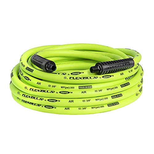 Legacy HFZ3835YW2 3/8 X 35 Zilla Green Air Hose with 1/4 MNPT Ends