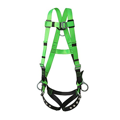 PeakWorks 3 D-Ring Contractor Series Fall Protection Full Body Safety Harness, CSA & ANSI Certified, Class AP - Positioning, V8002210 - Fall Protection - Proindustrialequipment