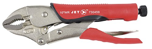 Jet 730459-10" Curved Jaw Locking Pliers with Cutter-Cushion Grip - Others - Proindustrialequipment