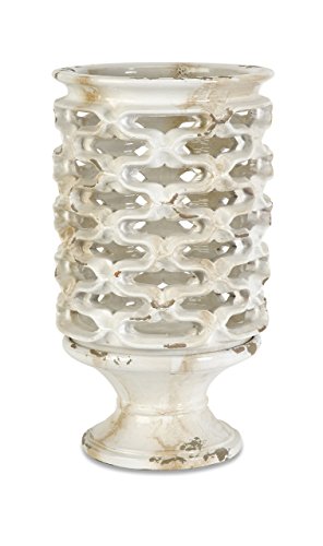 IMAX 76042 Calandra Handmade Clay Lantern on Base - Plumbing Tools - Proindustrialequipment