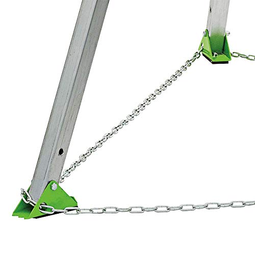 PeakWorks V85011-7' (2 m) Tripod with Chain and Pulley - Confined Space - Fall Protection - Proindustrialequipment