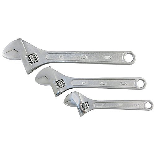 Jet 3-Piece Adjustable Wrench Set, 711102 - Wrenches - Proindustrialequipment