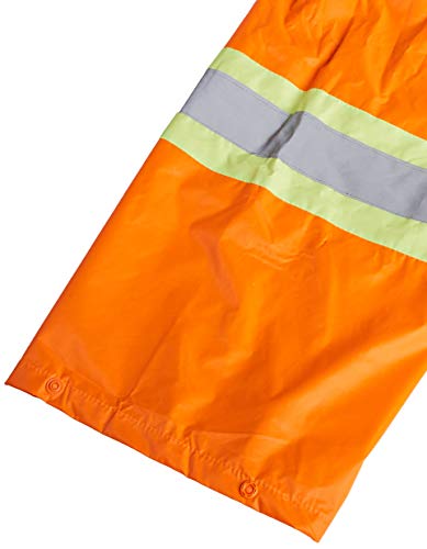 Pioneer V1080150-M Waterproof Lightweight Jacket and Pants Combo, Rainsuit, Orange, M - Clothing - Proindustrialequipment