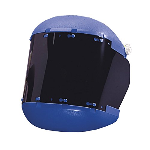 Sellstrom S38150 Dual Crown Face Shield with Ratcheting Headgear, 380 Series - Eye Protection - Proindustrialequipment