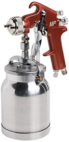 Astro Pneumatic 4008 Spray Gun with Cup, Red Handle, 1.8mm Nozzle - Proindustrialequipment