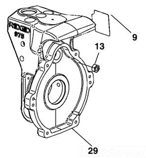 Ridgid 30873 Labels - Plumbing Tools - Proindustrialequipment