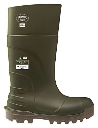 Pioneer V4240140-12 Ranpro B105FUL GR Ultra -50°C Composite Toe/Plate PU Boot, Size 12, Green - Clothing - Proindustrialequipment