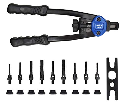 Astro Pneumatic Tool 1450 13" Plusnut and Extra-Long Rivet Nut Setter Kit Metric & SAE - Proindustrialequipment