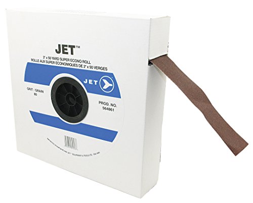 Jet 564861-2 X 50 Yard A80 Abrasive Cloth Roll - Organization - Proindustrialequipment