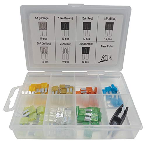 ATD Tools ATD-339 Micro-2 Fuse Assortment - 71 Piece - Proindustrialequipment